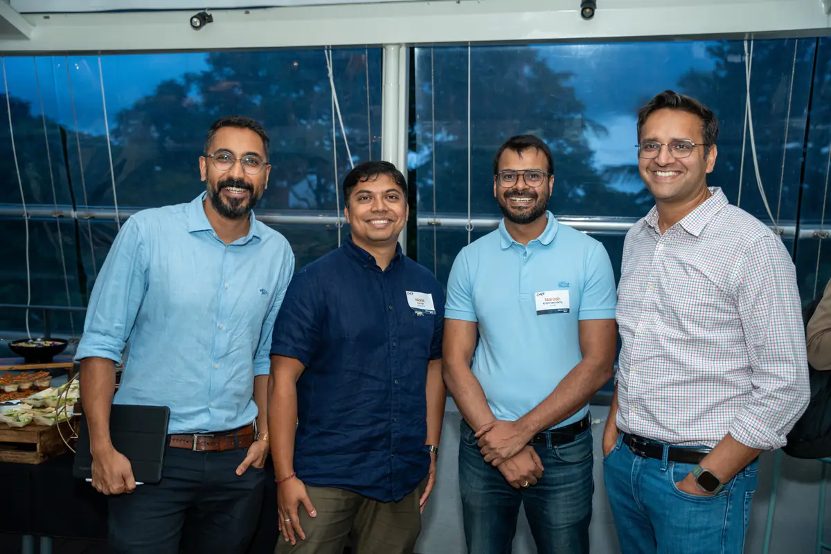 Guests together at the Z47 Move-a-thon Mixer in Bangalore